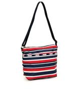 Small Cleo Crossbody - vzor Stripe ahoy
